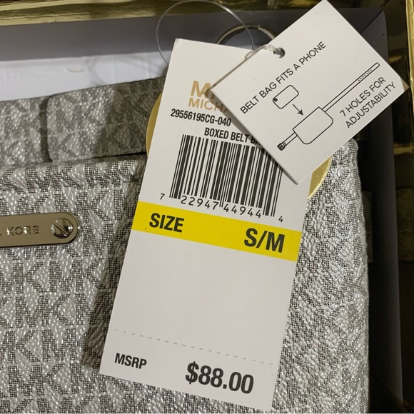 Michael Kors Adjustable Belt Bag-Size S/M NWT - Picture 7 of 7